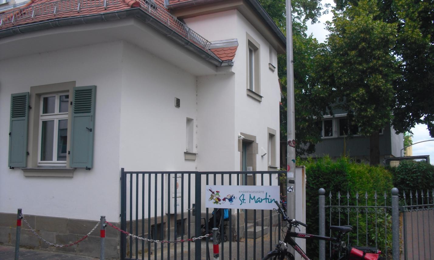 Kleberstraße Eingangsbereich